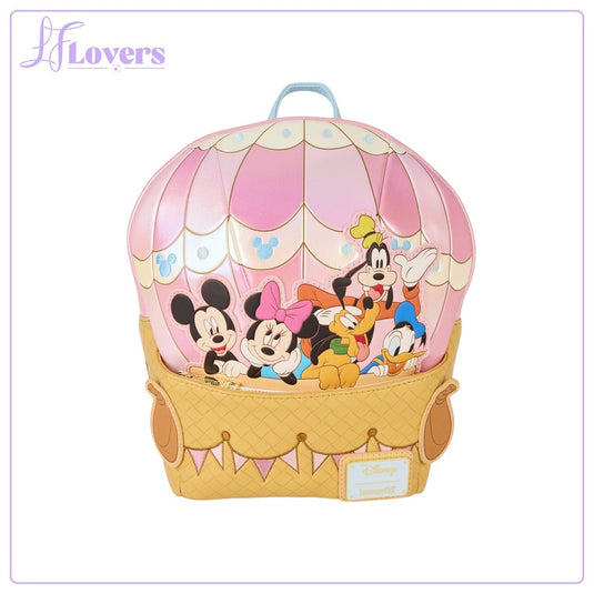Loungefly Disney Mickey And Friends Figural Hot Air Balloon Mini Backpack - PRE ORDER - LF Lovers