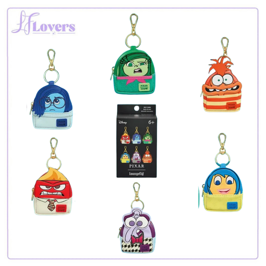Loungefly Disney Pixar Inside Out 2 Mystery Mini Backpack Bag Charms