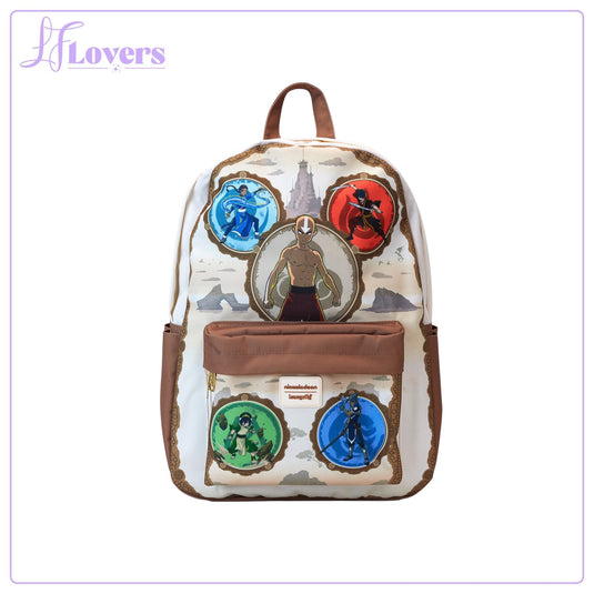 Loungefly Nickelodeon Avatar The Last Airbender Nylon Full Size Backpack