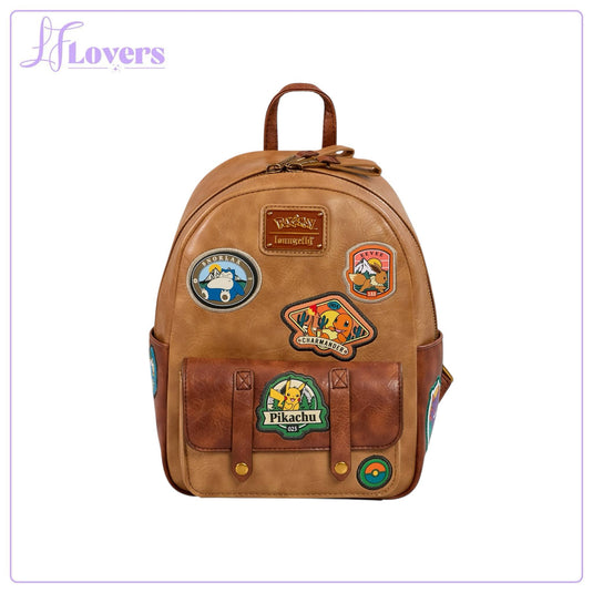 Loungefly Pokémon Camper Patch Mini Backpack - LF Lovers