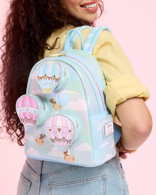 Loungefly Disney Mickey & Friends Hot Air Balloon Mini Backpack - PRE ORDER - LF Lovers