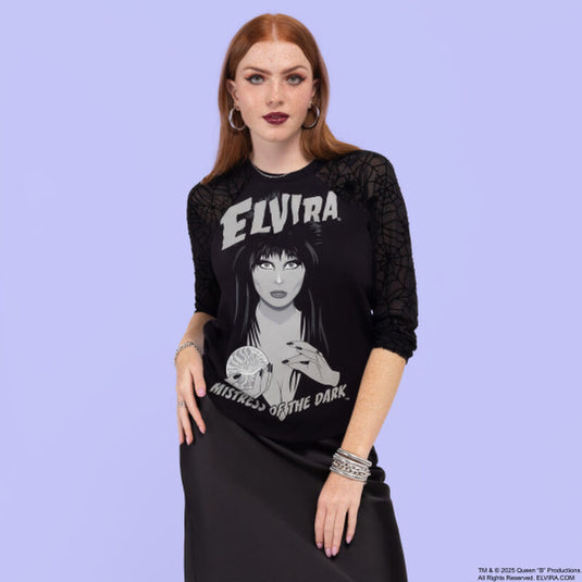 Loungefly Elvira Raglan Tee - PRE ORDER - LF Lovers