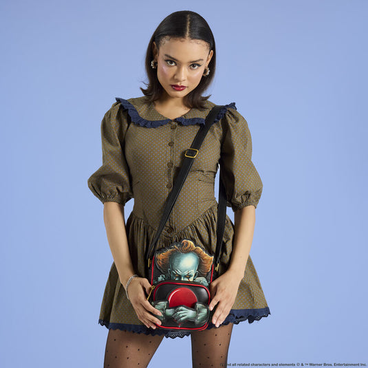 Loungefly Warner Brothers IT Pennywise Crossbuddies Bag - PRE ORDER - LF Lovers