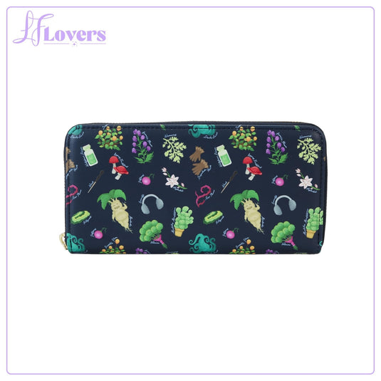 Loungefly Harry Potter Herbology AOP Zip Around Wallet - LF Lovers