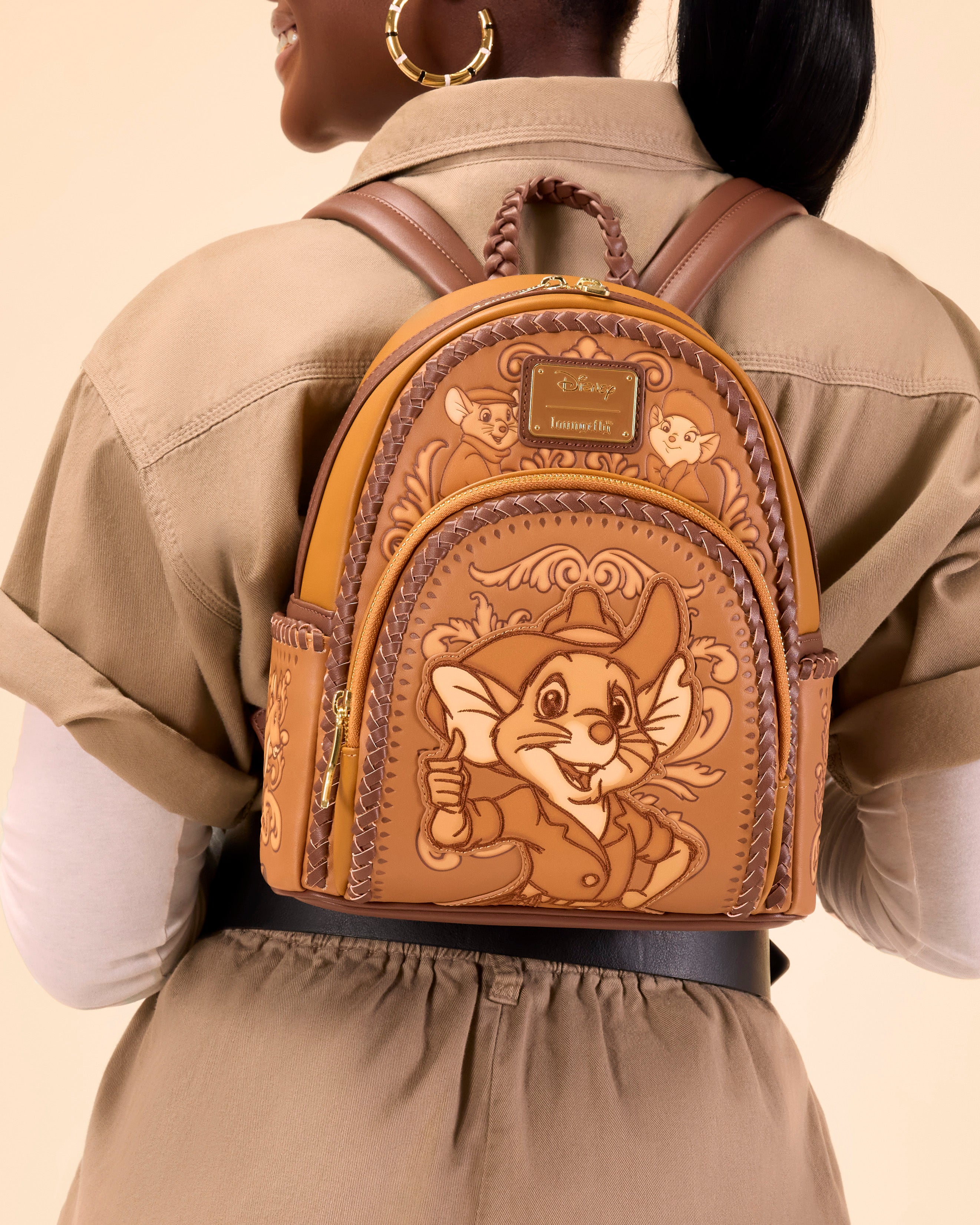 Disney Loungefly The Rescuers Down Under Canyon Mini Backpack Loungefly Disney The Rescuers Down Under Canyon Wallet NWT  main image 4