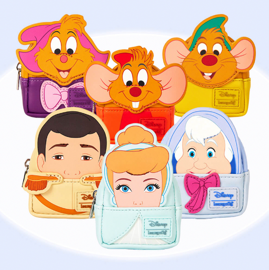 Loungefly Disney Cinderella 75th Anniversary Mystery Mini Backpack bag Charm - LF Lovers