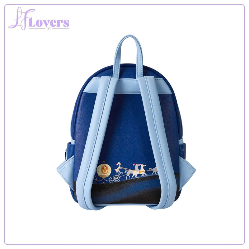 Load image into Gallery viewer, Loungefly Disney Cinderella 75th Anniversary Lenticular Mini Backpack
