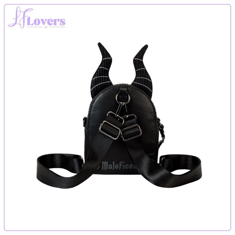 Load image into Gallery viewer, Loungefly Disney Villains Maleficent Convertible Mini Backpack
