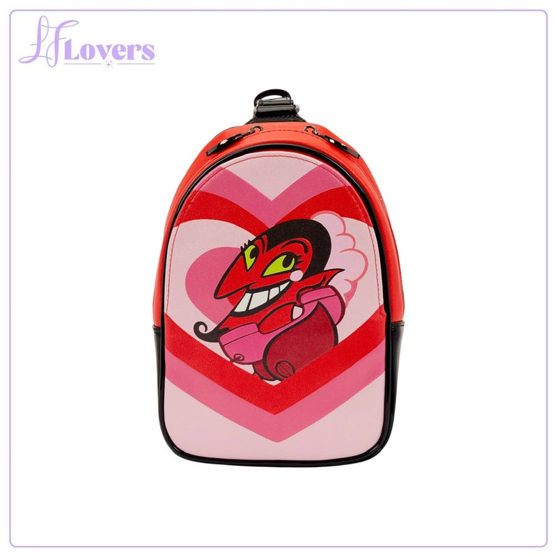 Load image into Gallery viewer, Loungefly Cartoon Network Powerpuff Girls Him Villain Sling Crossbody Bag - PRE ORDER

