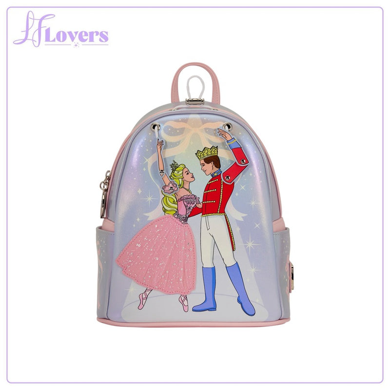 Load image into Gallery viewer, Loungefly Mattel Barbie Nutcracker Mini Backpack - Preorder - LF Lovers
