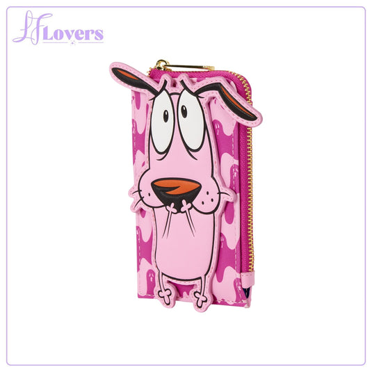 Loungefly Courage the Cowardly Dog Card Holder - Preorder