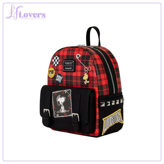 Loungefly Peanuts Snoopy Grunge Mini Backpack - Preorder
