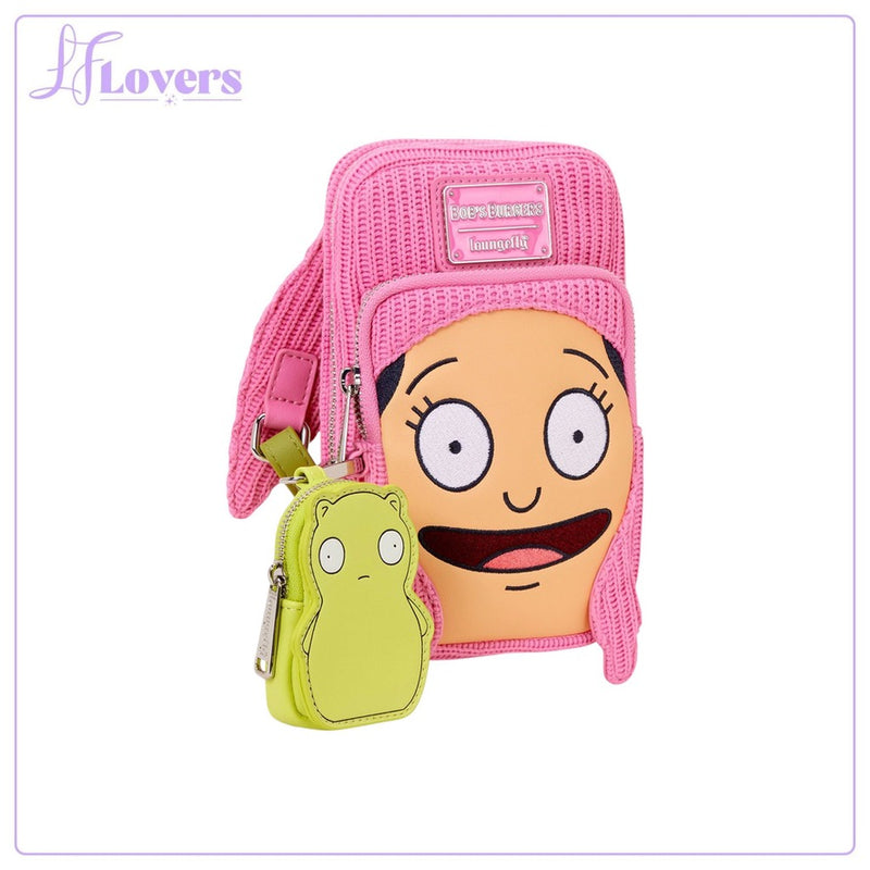 Load image into Gallery viewer, Loungefly Bob's Burgers Louise Cosplay Crossbody Bag with Coin Bag - PRE ORDER - LF Lovers
