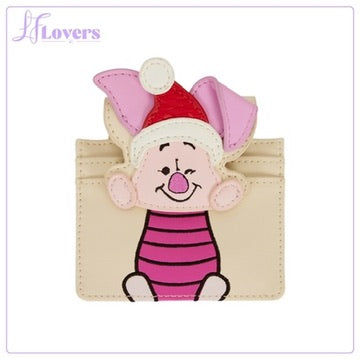 Load image into Gallery viewer, Loungefly Disney Winnie the Pooh &amp; Piglet Holiday Crossbody Bag - Preorder
