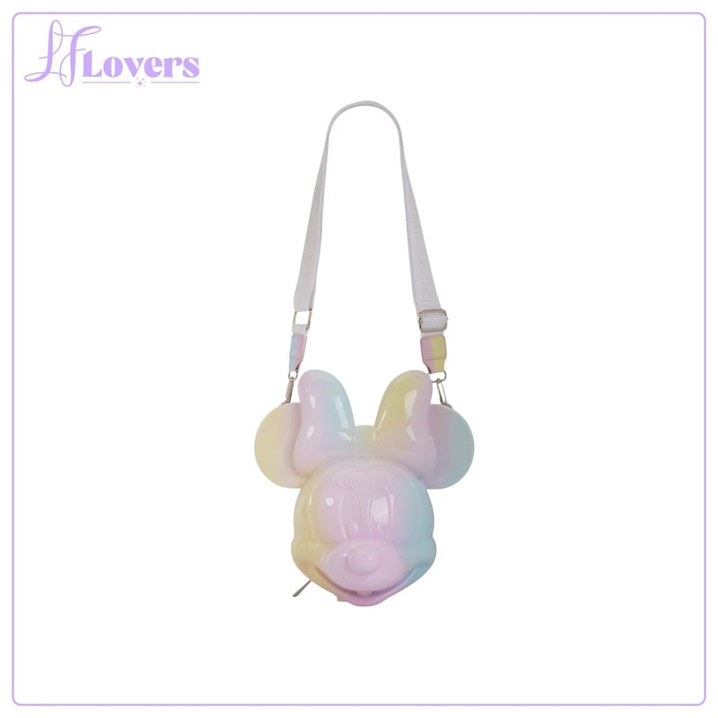 Load image into Gallery viewer, Loungefly Disney Minnie Mouse Tie Dye Molded Crossbody - PRE ORDER - LF Lovers
