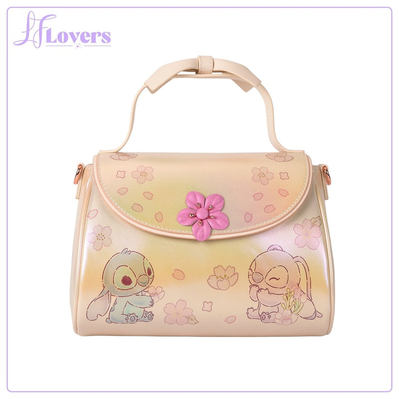 Load image into Gallery viewer, Loungefly Disney Cute Stitch Bow Handle Crossbody - PRE ORDER
