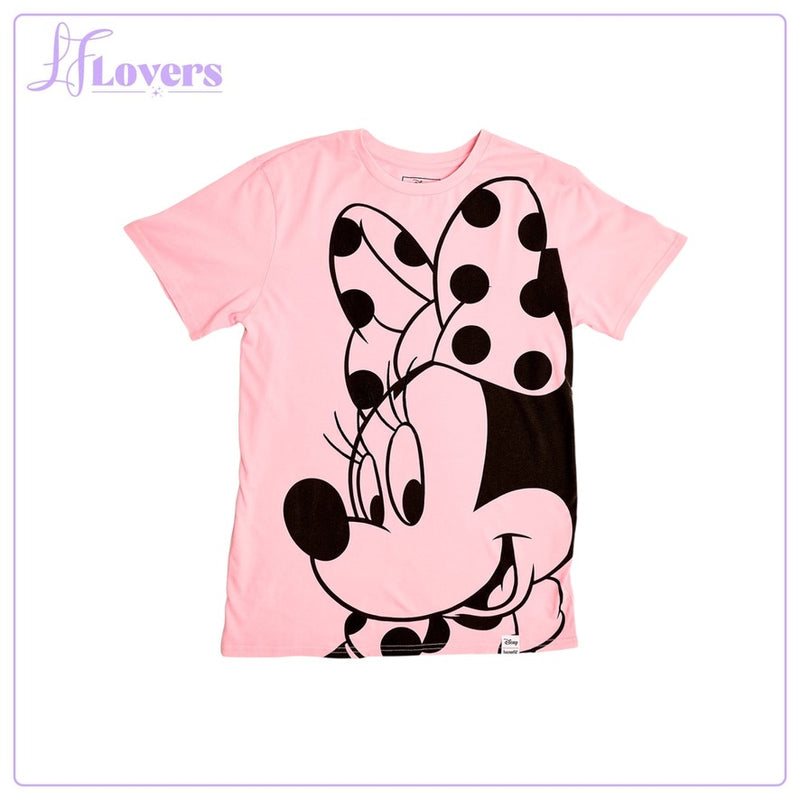 Load image into Gallery viewer, Loungefly Minnie Rocks The Dots Florals Unisex Tee
