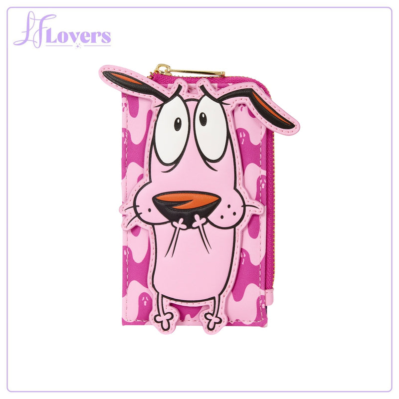 Load image into Gallery viewer, Loungefly Courage the Cowardly Dog Card Holder - Preorder
