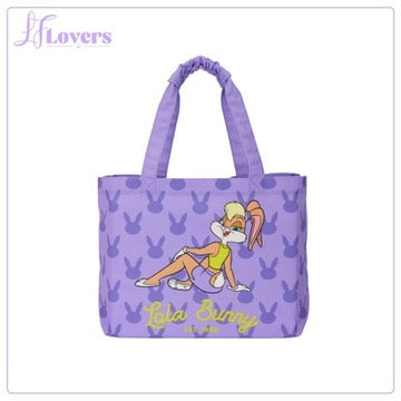 Loungefly Warner Brothers Looney Tunes Lola Bunny Oversize Canvas Tote Bag - PRE ORDER