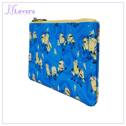 Loungefly Despicable Me Minion Nylon Wristlet