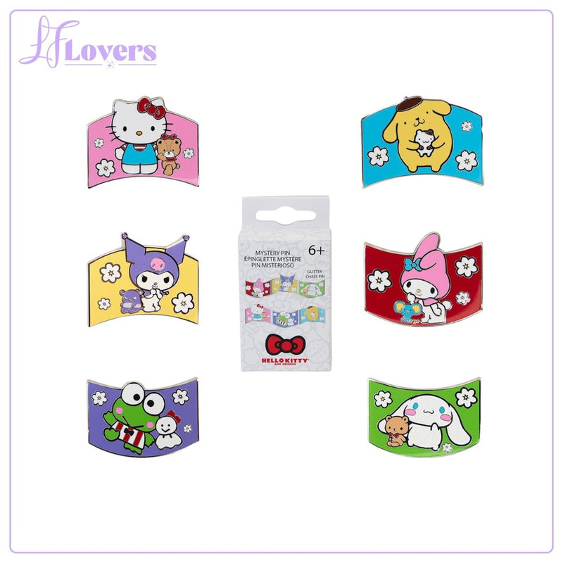 Load image into Gallery viewer, Loungefly Sanrio And Friends Colour Block Mystery Pin

