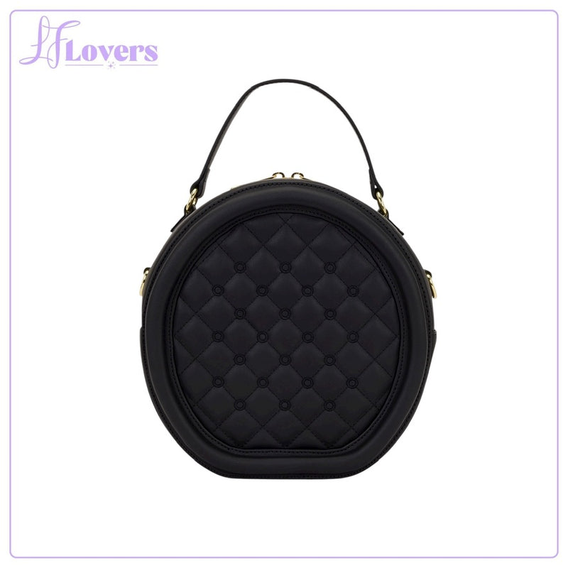 Load image into Gallery viewer, Loungefly The Laura Black Pin Trader Crossbody
