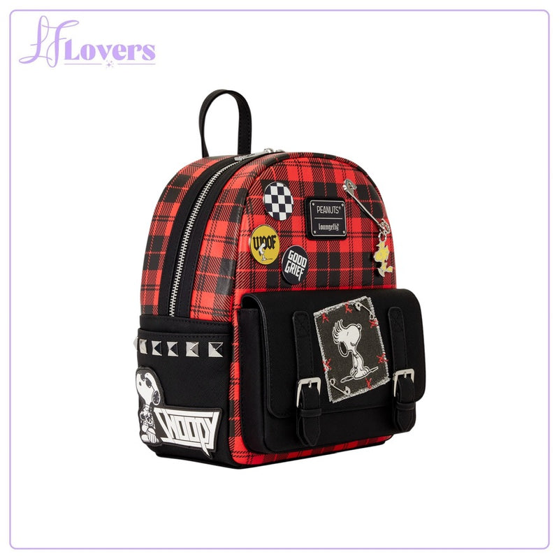 Load image into Gallery viewer, Loungefly Peanuts Snoopy Grunge Mini Backpack - Preorder
