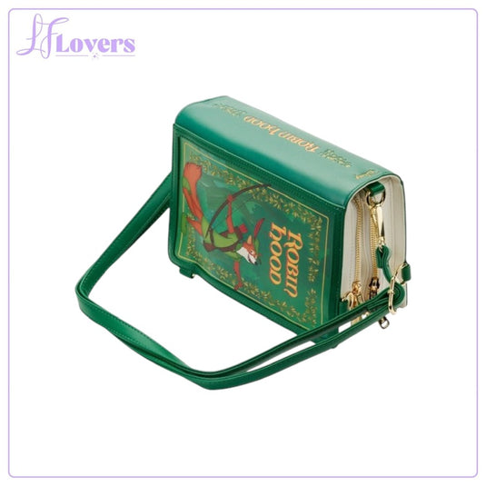 Loungefly Disney Classic Books Robin Hood Convertible Crossbody - Preorder