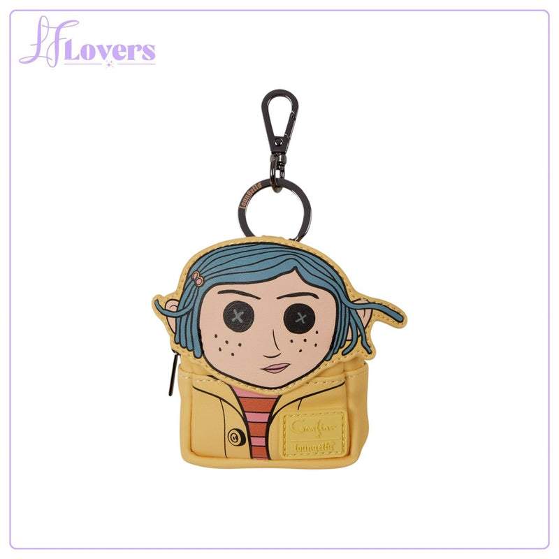 Load image into Gallery viewer, Loungefly Laika Coraline Mystery Mini Backpack Keychain Charm - Pre Order
