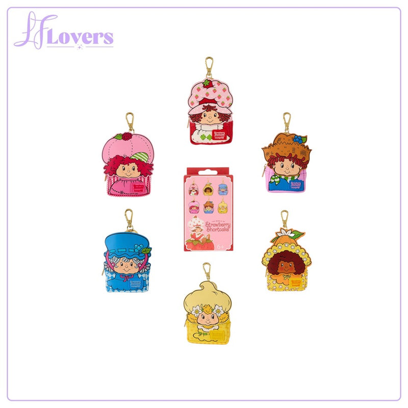 Load image into Gallery viewer, Loungefly Strawberry shortcake Mystery Mini Backpack Bag Charm - PRE ORDER
