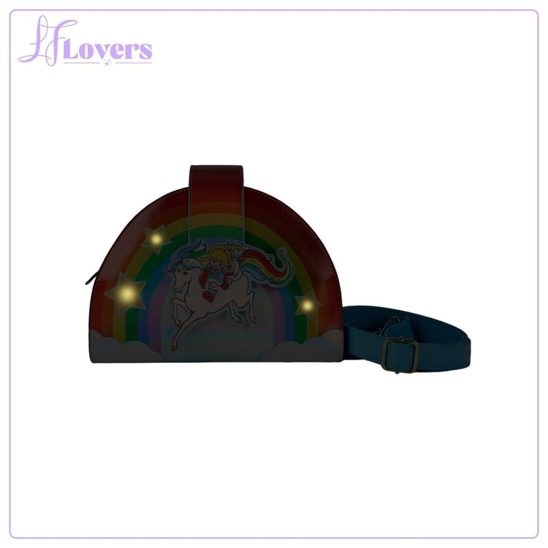 Load image into Gallery viewer, Loungefly Hallmark Rainbow Brite And Starlite Crossbody
