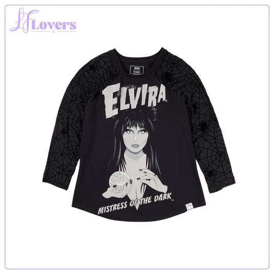 Loungefly Elvira Raglan Tee - PRE ORDER - LF Lovers
