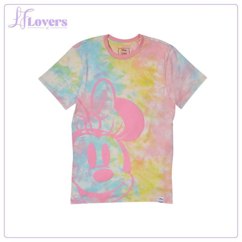 Load image into Gallery viewer, Loungefly Disney Minnie Mouse Tie Dye Unisex Tee - PRE ORDER - LF Lovers
