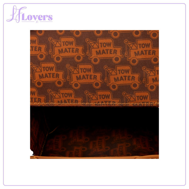 Load image into Gallery viewer, Loungefly Disney Pixar Cars 20th Anniversary Mater Figural Crossbody Bag - Preorder
