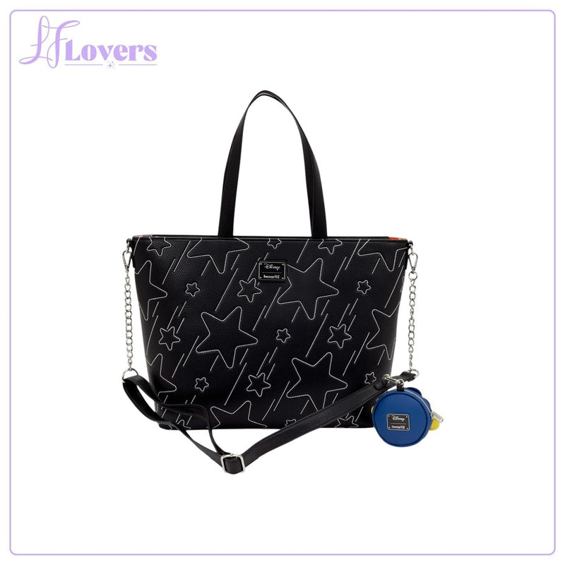 Load image into Gallery viewer, Loungefly Disney Lilo &amp; Stitch Space Adventure Tote Crossbody Bag - PRE ORDER
