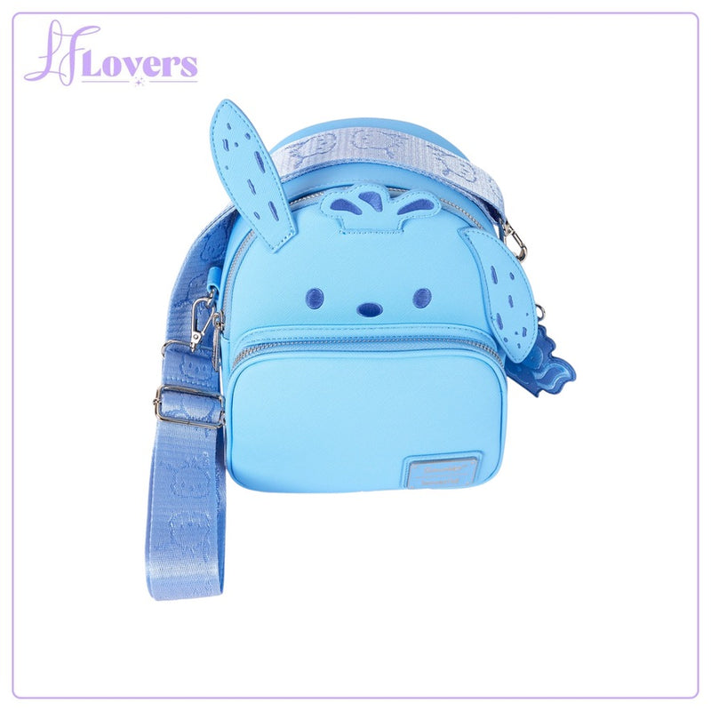 Load image into Gallery viewer, Loungefly Sanrio Pochacco Convertible Mini Backpack - PRE ORDER
