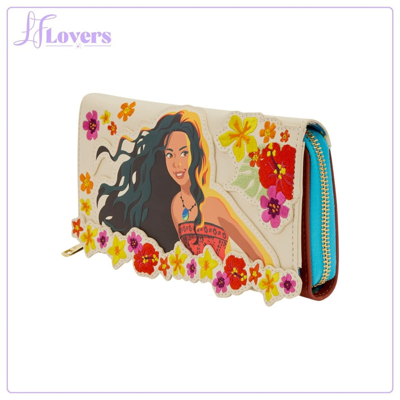Load image into Gallery viewer, Loungefly Disney Moana Live Action Zip Around Wallet - PRE ORDER
