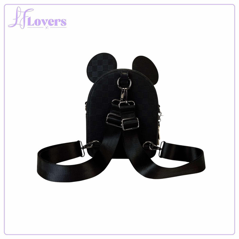 Load image into Gallery viewer, Loungefly Disney Mickey Ear Evergreen Convertible Crossbody - LF Lovers
