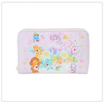 Load image into Gallery viewer, Loungefly Care Bears Cousins Forest Fun Zip Around Wallet - PRE ORDER - LF Lovers
