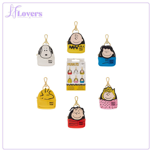 Loungefly Peanuts Mystery Mini Backpack Charms - PRE ORDER