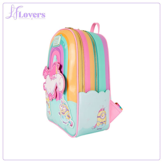 Loungefly Universal Minions Fluffy Unicorn Mini Backpack - PRE ORDER