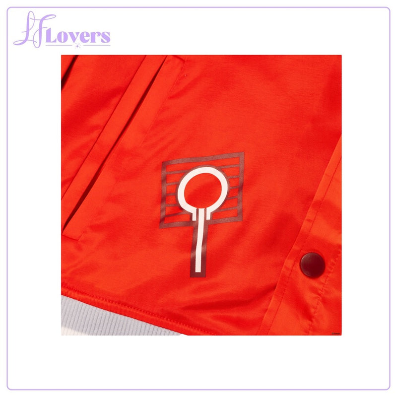 Load image into Gallery viewer, Loungefly Disney Big Hero 6 10th Anniversary Satin Bomber Jacket
