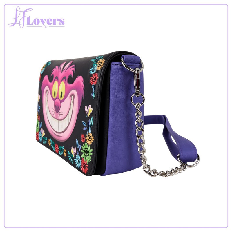 Load image into Gallery viewer, Loungefly Disney Alice In Wonderland Cheshire Cat Crossbody - PRE ORDER - LF Lovers
