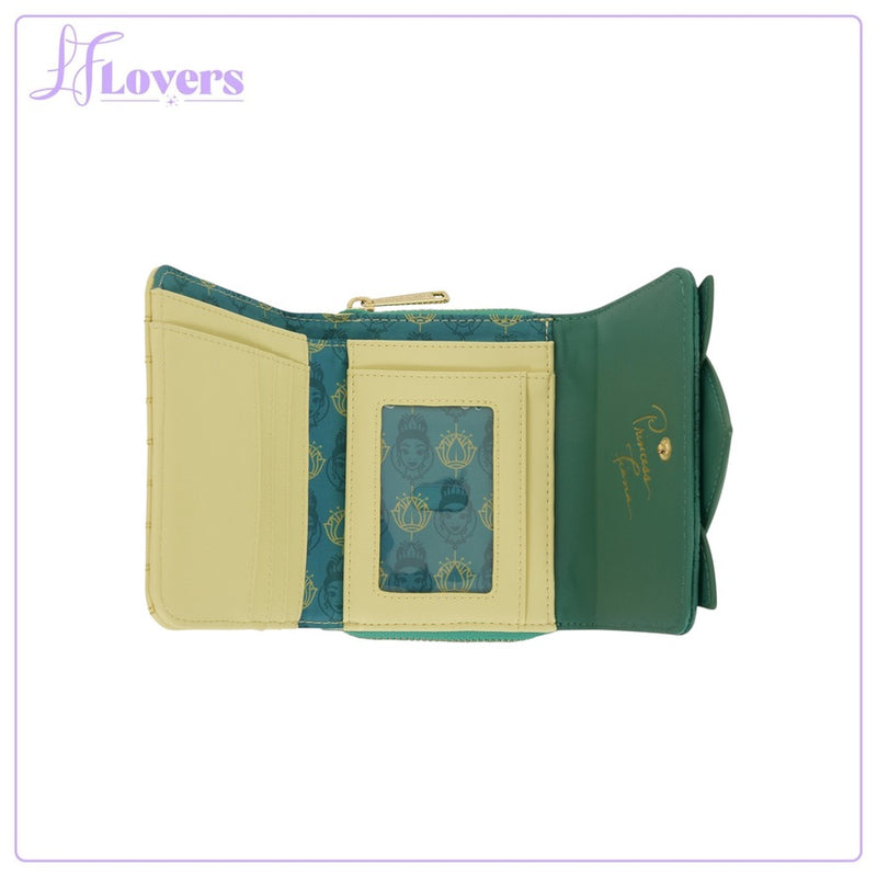 Load image into Gallery viewer, Loungefly Disney Princess Tiana Trifold Wallet - PRE ORDER - LF Lovers

