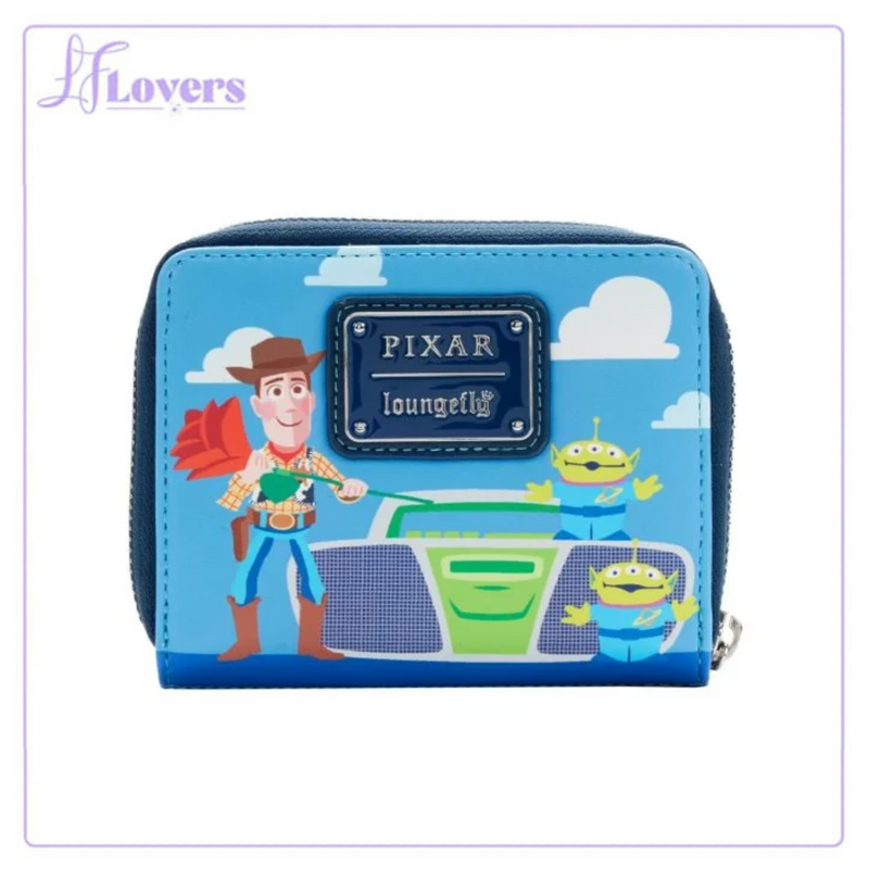 Load image into Gallery viewer, Loungefly Pixar Toy Story Jessie and Buzz Loungefly Zip Around Wallet - LF Lovers
