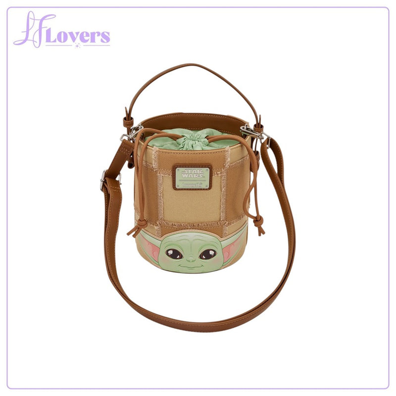 Load image into Gallery viewer, Loungefly Star Wars The Mandalorian Grogu &amp; Anzellan Crossbody - PRE ORDER - LF Lovers
