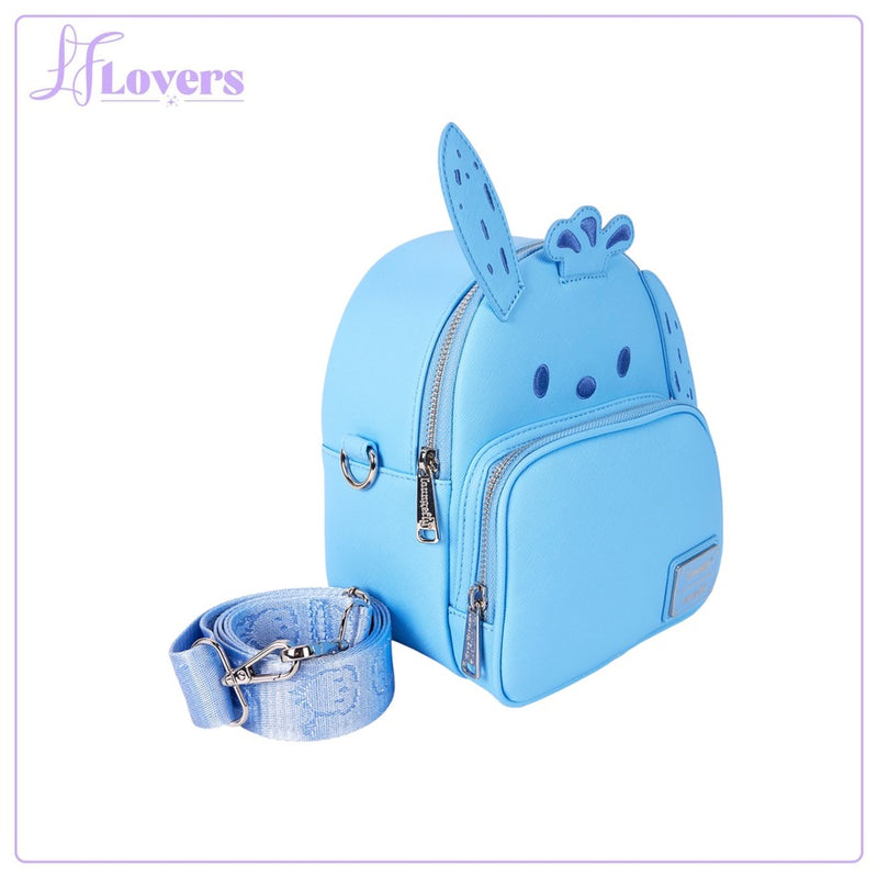 Load image into Gallery viewer, Loungefly Sanrio Pochacco Convertible Mini Backpack - PRE ORDER

