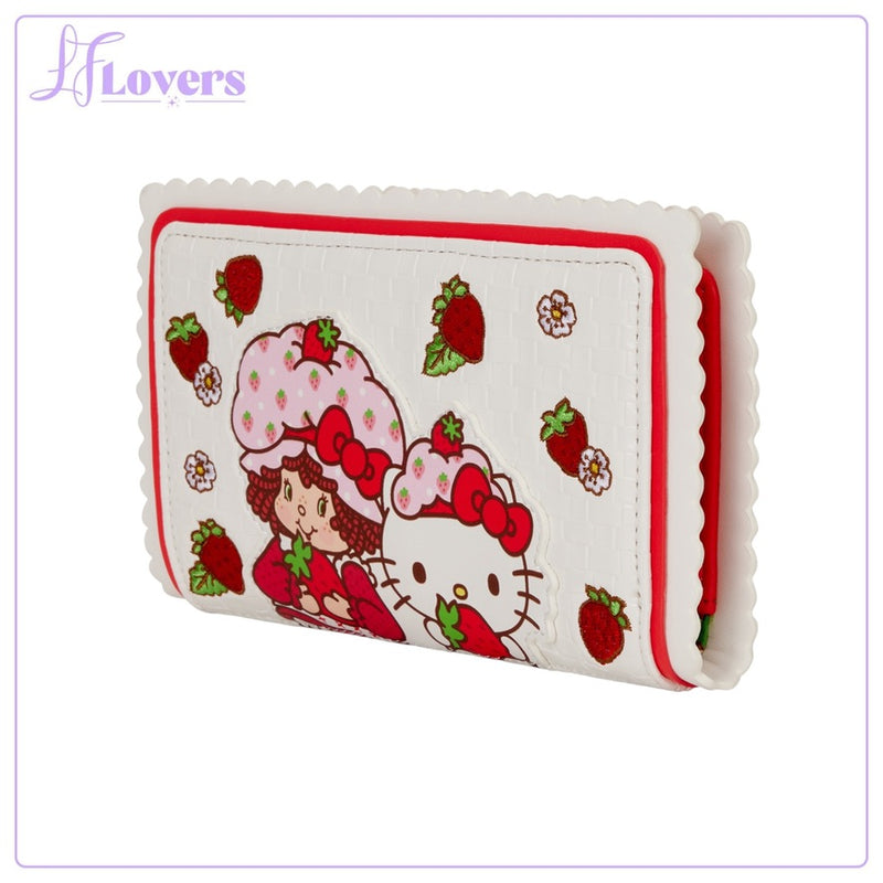 Load image into Gallery viewer, Loungefly Sanrio X Strawberry Shortcake Flap Wallet - PRE ORDER
