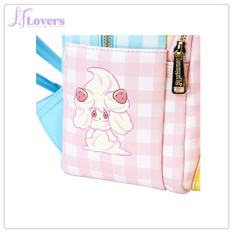 Load image into Gallery viewer, Loungefly Pokemon Cafe Triple Pocket Backpack
