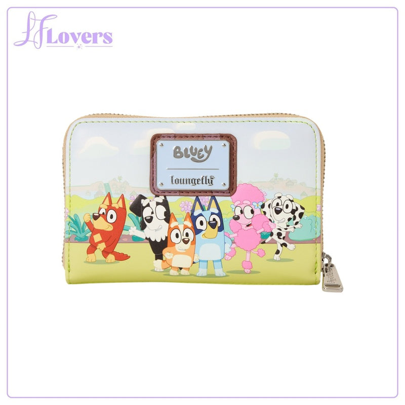 Load image into Gallery viewer, Loungefly BBC Bluey Zip Around Wallet - Preorder
